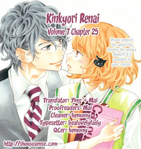 Kinkyori Renai Chapter 25 page 1 - MangaKakalot