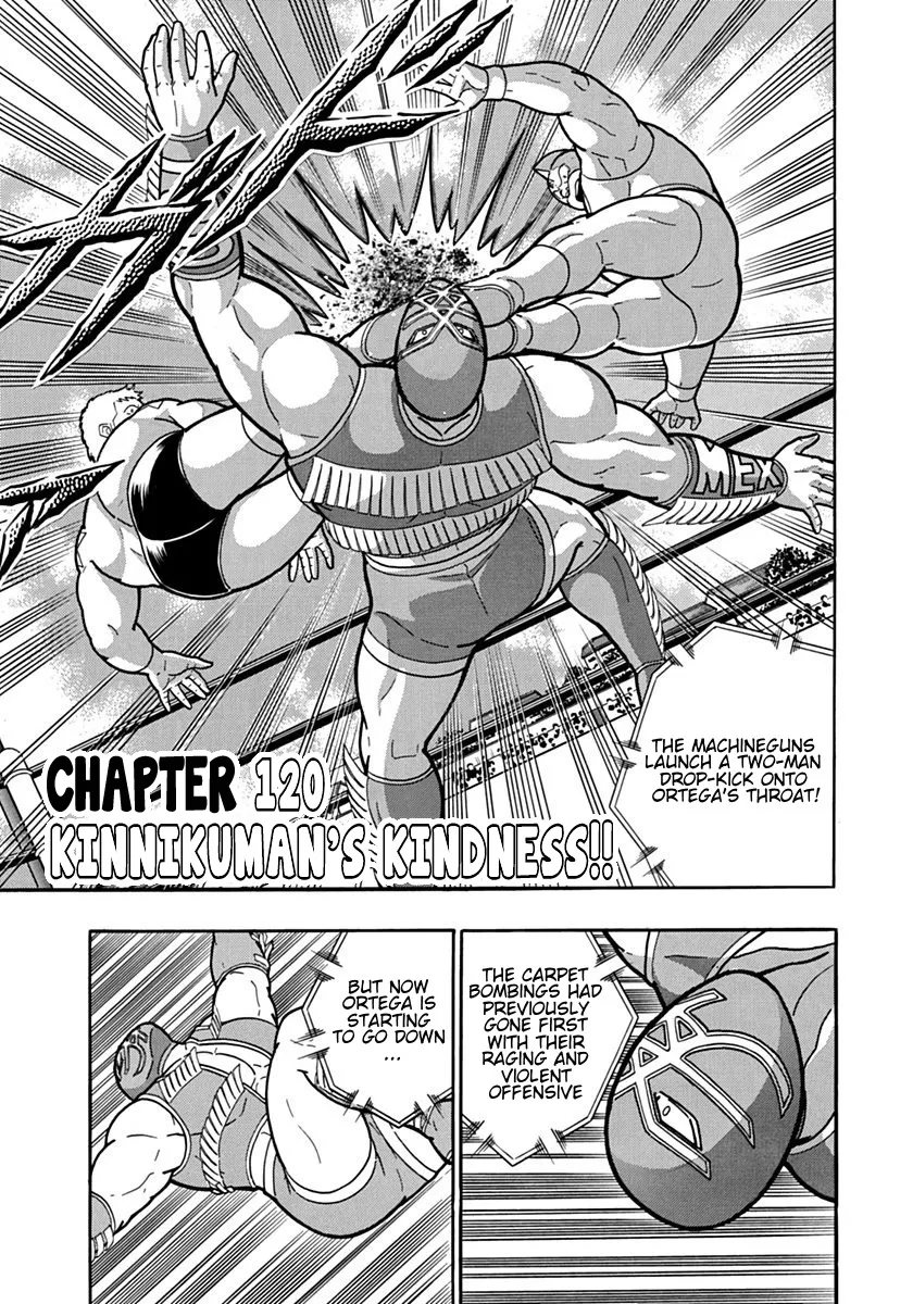 Kinnikuman Ii Sei: Kyuukyoku Choujin Tag Hen Chapter 120 page 1 - MangaKakalot