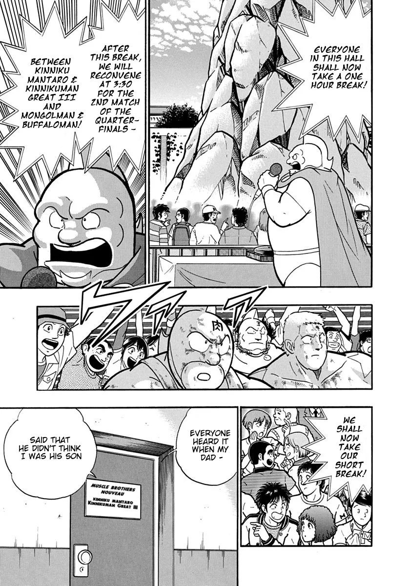 Kinnikuman Ii Sei: Kyuukyoku Choujin Tag Hen Chapter 128 page 3 - MangaKakalot