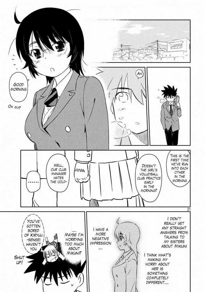 Kiss X Sis Chapter 90 page 22 - MangaKakalot