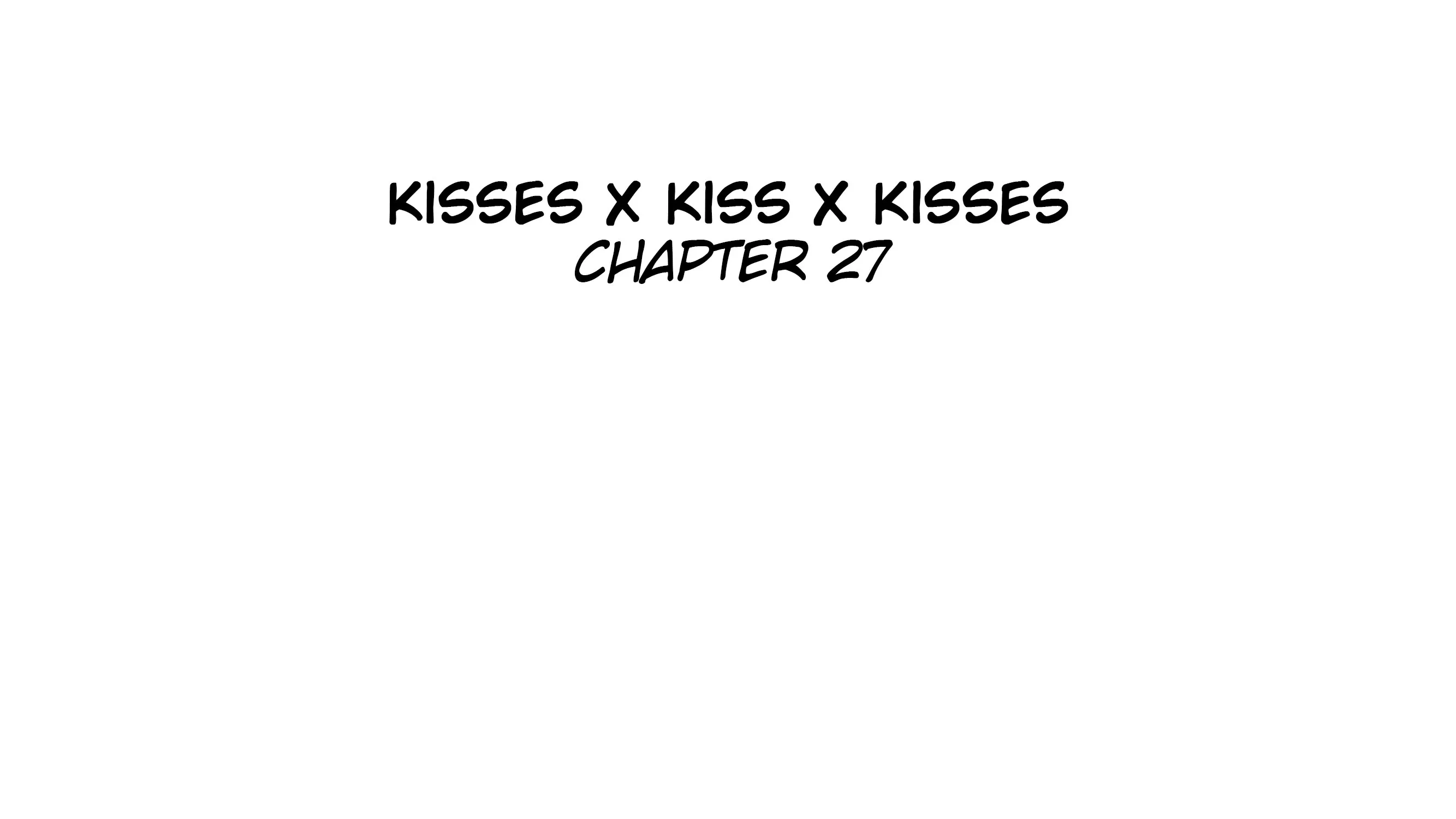 Kisses X Kiss X Kisses Chapter 27 page 6 - MangaNato