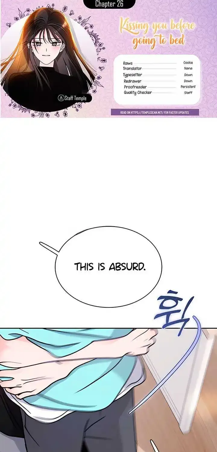 Kissing You Before Going To Bed Chapter 26 page 1 - MangaKakalot