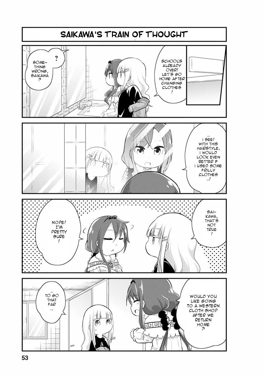 Kobayashi-San Chi No Maid Dragon: Kanna No Nichijou Chapter 14 page 7 - MangaNato