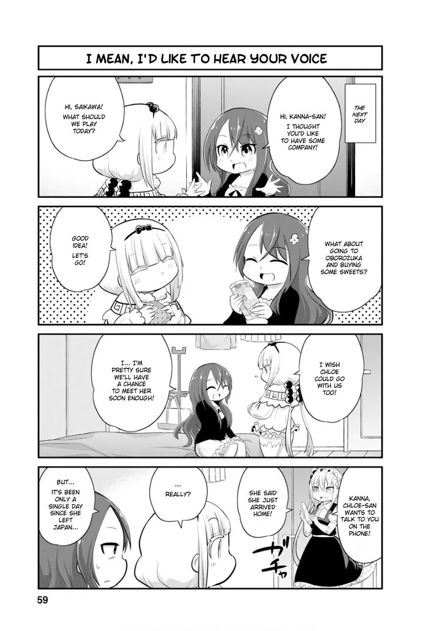 Kobayashi-San Chi No Maid Dragon: Kanna No Nichijou Chapter 45 page 3 - MangaNato