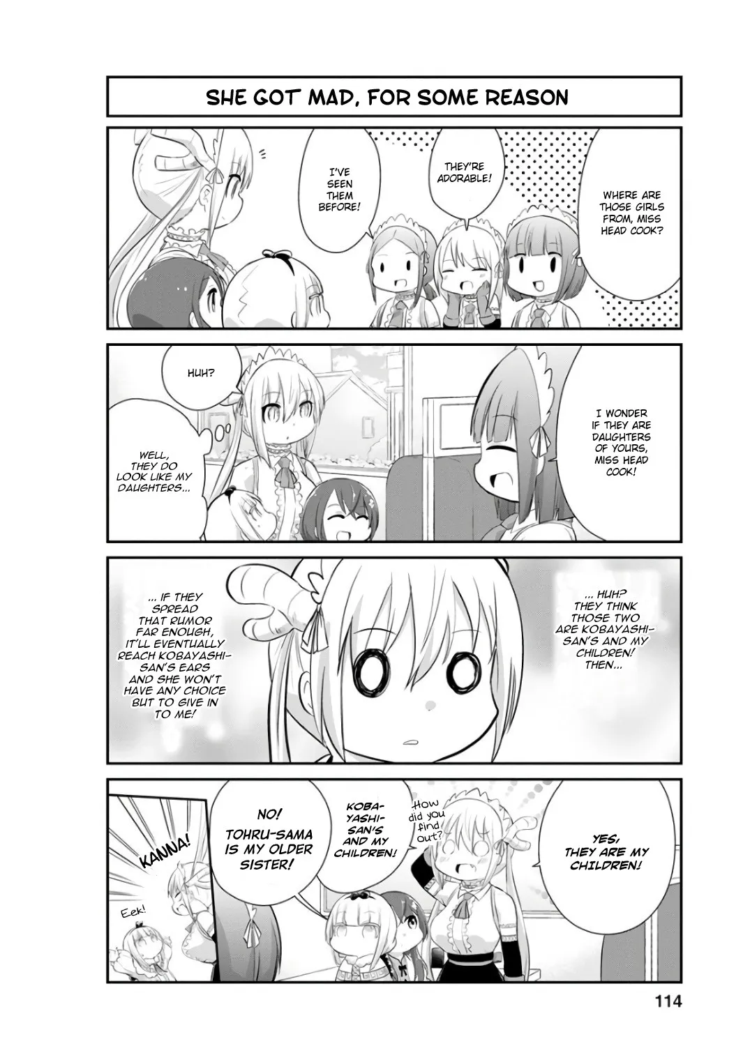 Kobayashi-San Chi No Maid Dragon: Kanna No Nichijou Chapter 49 page 7 - MangaNato