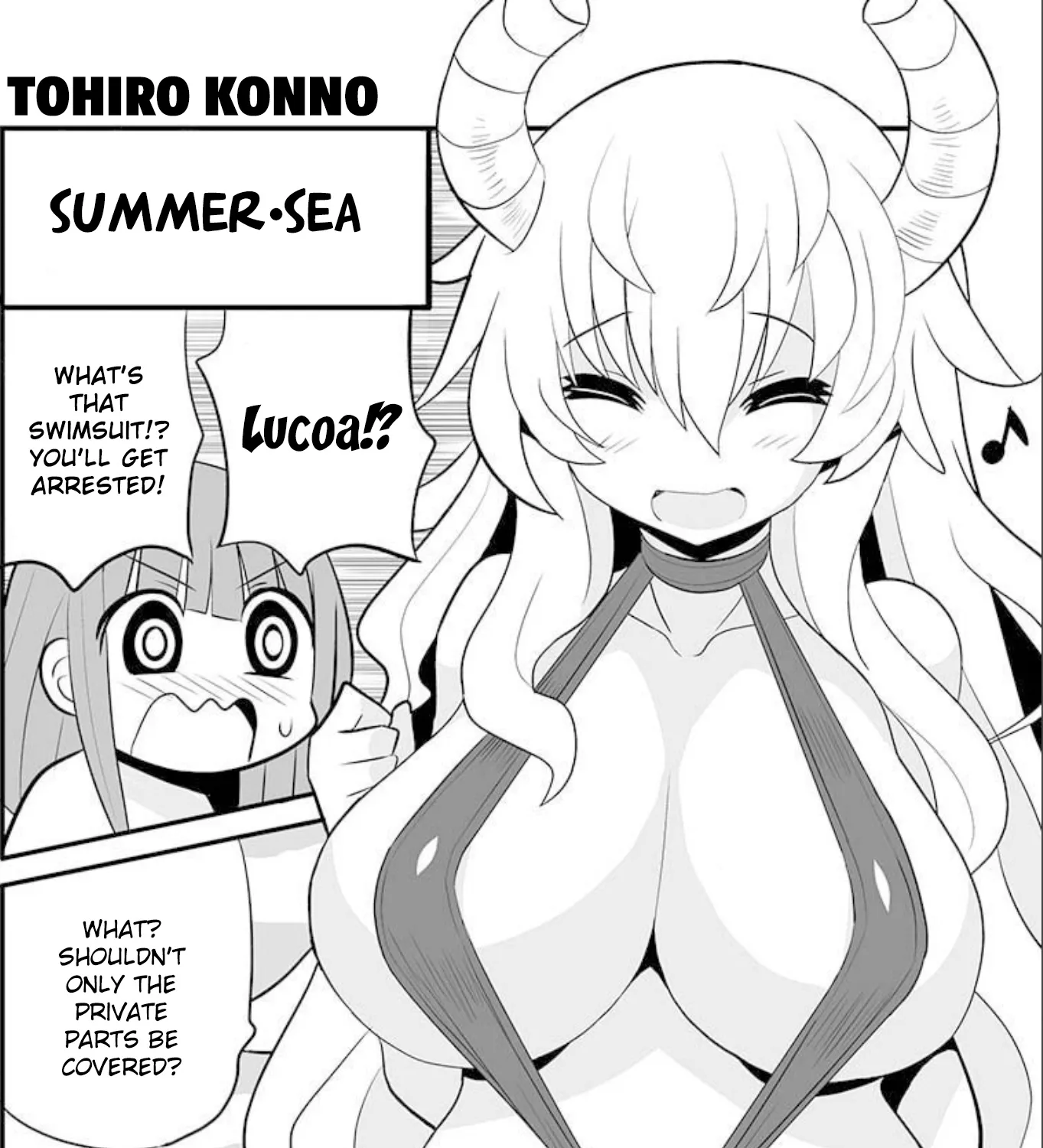 Kobayashi-San Chi No Maid Dragon Official Doujinshi Set - Page 14