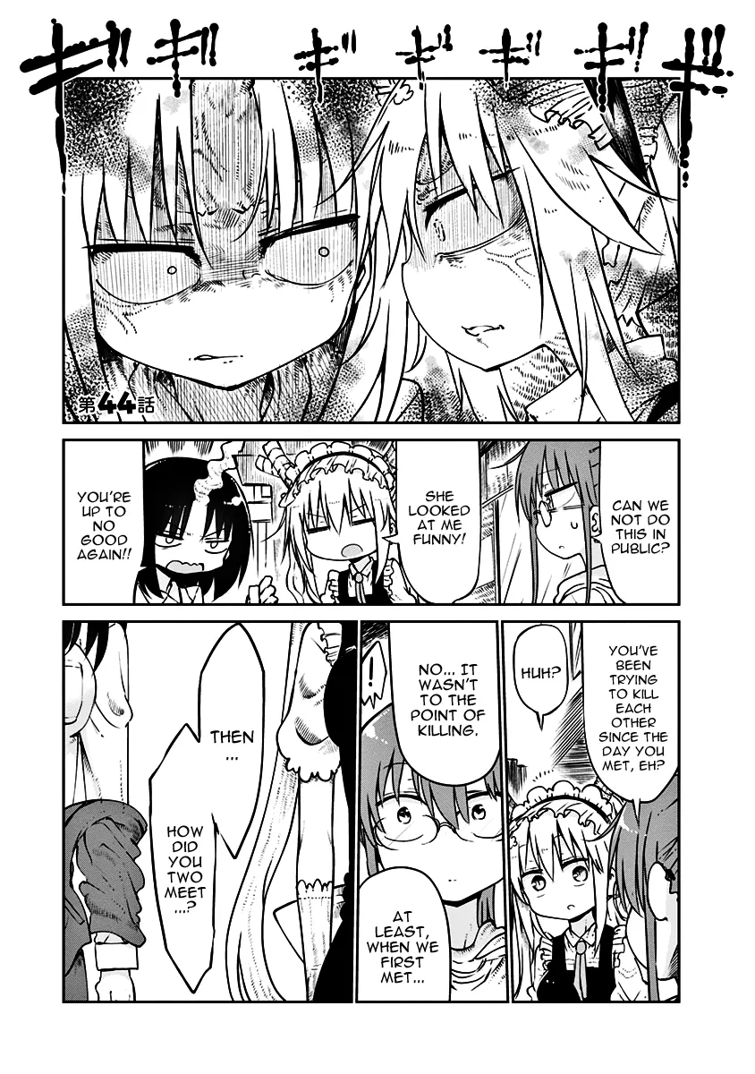 Kobayashi-San Chi No Maid Dragon Chapter 44 page 1 - MangaNato