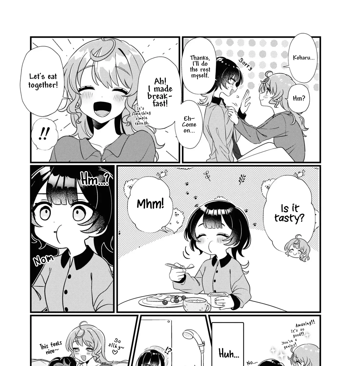 Koharu to Minato: Watashi no Partner wa Onna no Ko Chapter 4 page 3 - MangaNato