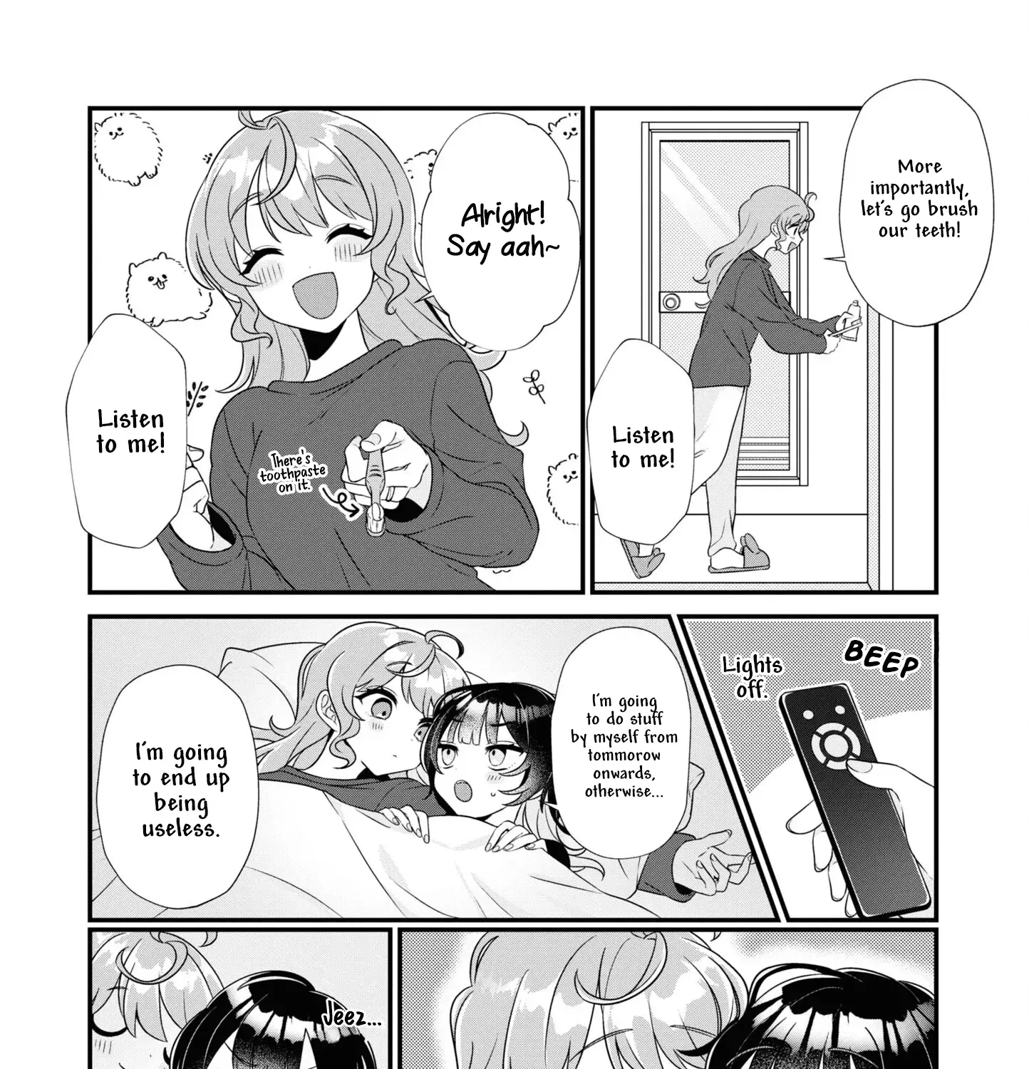 Koharu to Minato: Watashi no Partner wa Onna no Ko Chapter 4 page 7 - MangaNato