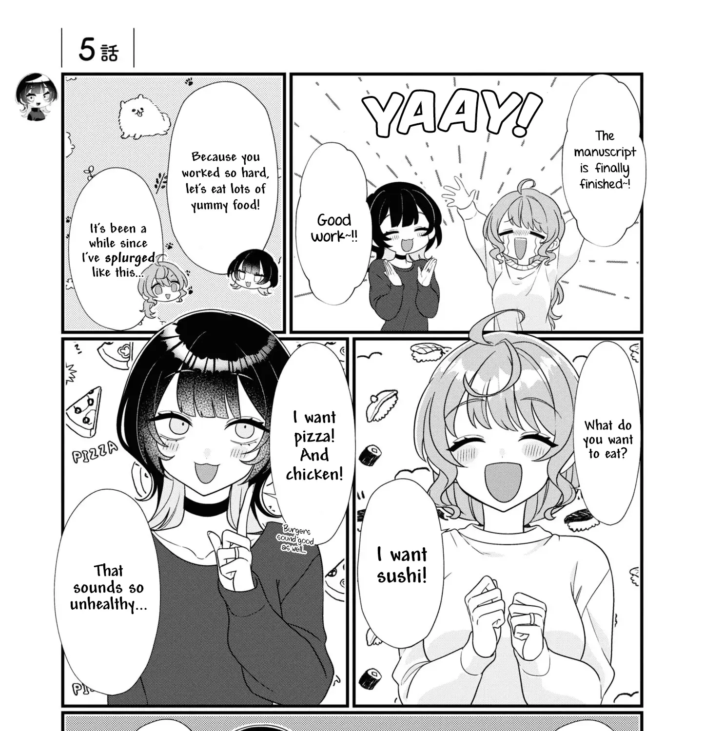 Koharu to Minato: Watashi no Partner wa Onna no Ko Chapter 5 page 1 - MangaNato