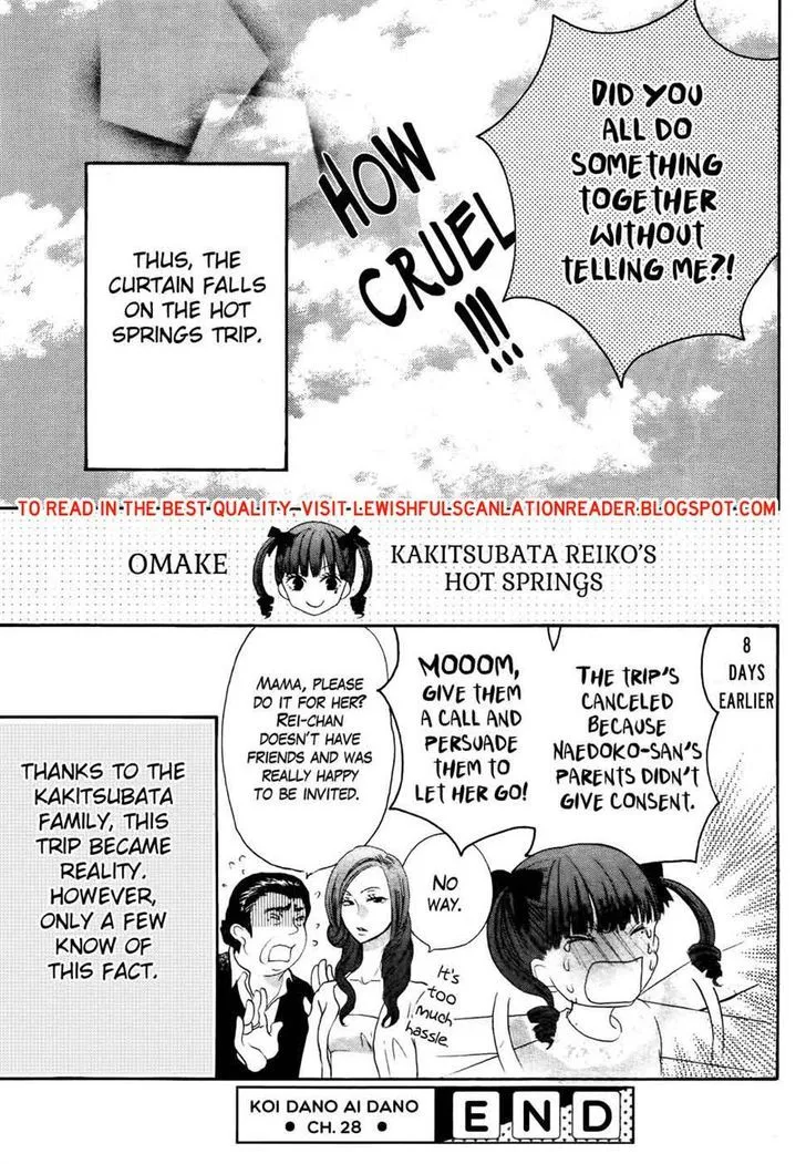 Koi dano Ai dano Chapter 28 page 44 - MangaKakalot