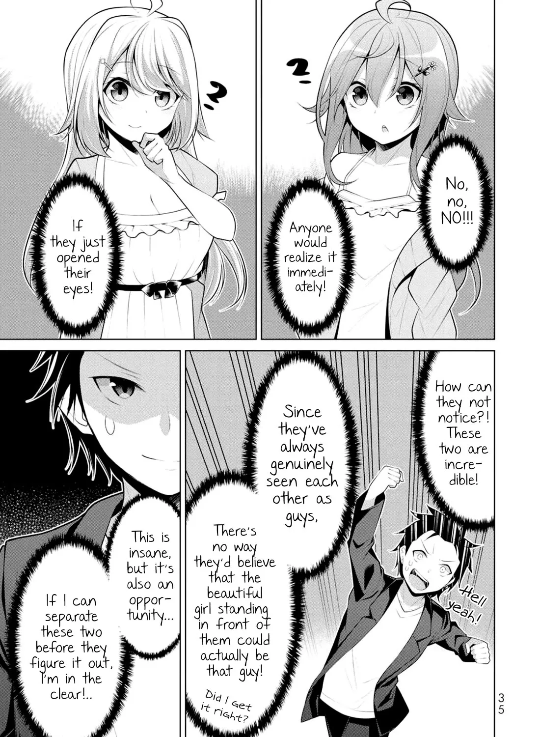 Koitsu-ra no Shoutai ga Onnada to Oredake ga Shitte Iru Chapter 8 page 5 - MangaNato