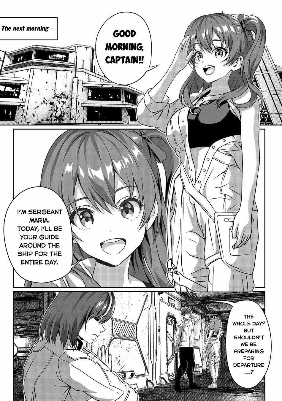 Koko Wa Makasete Sakini Ike! Wo Shitai Shinitagari No Nozomanu Uchuu Gekokujou Chapter 3 page 13 - MangaNelo