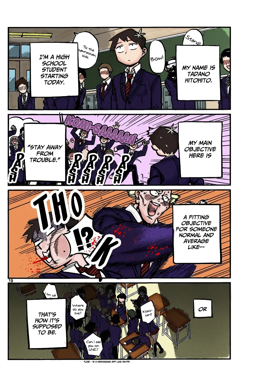 Komi-San Wa Komyushou Desu. (Fan-Colored) Chapter 4 page 3 - MangaKakalot