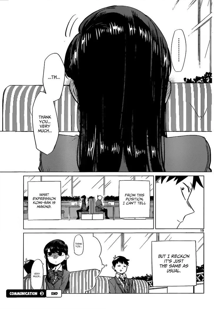 Komi-San Wa Komyushou Desu - Page 20