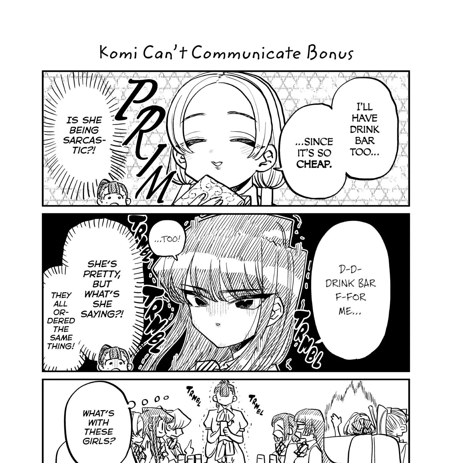 Komi-San Wa Komyushou Desu - Page 3