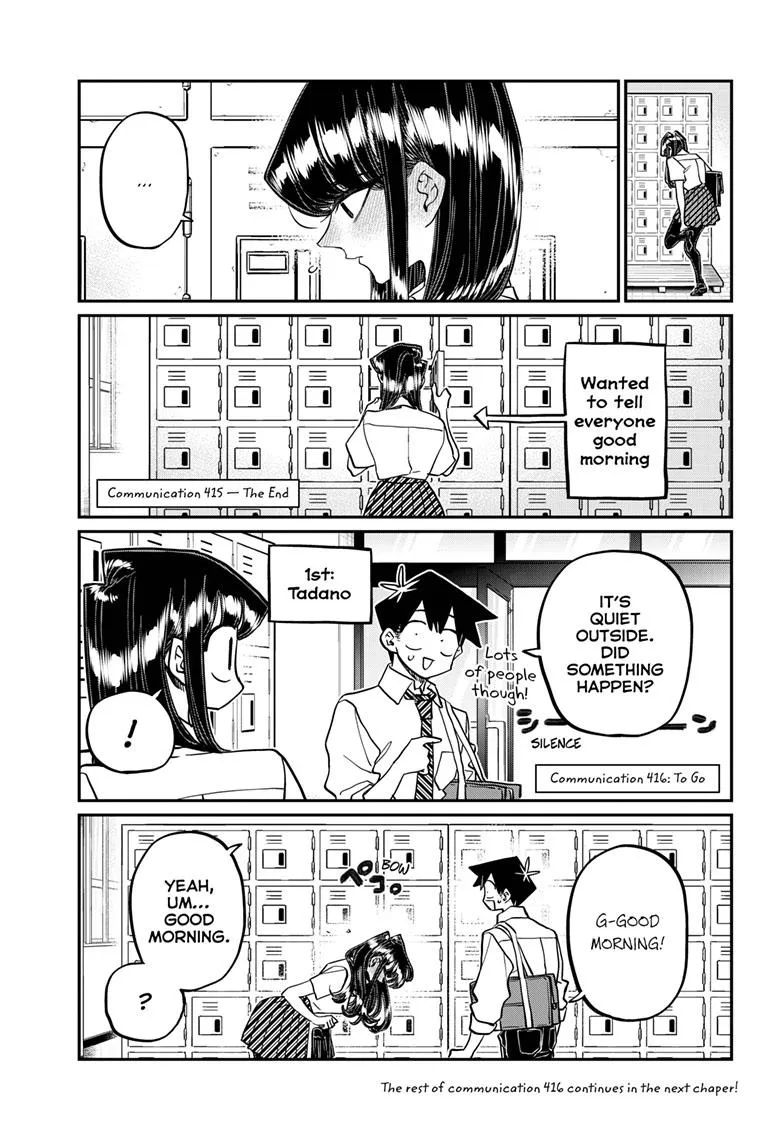 Komi-San Wa Komyushou Desu - Page 4