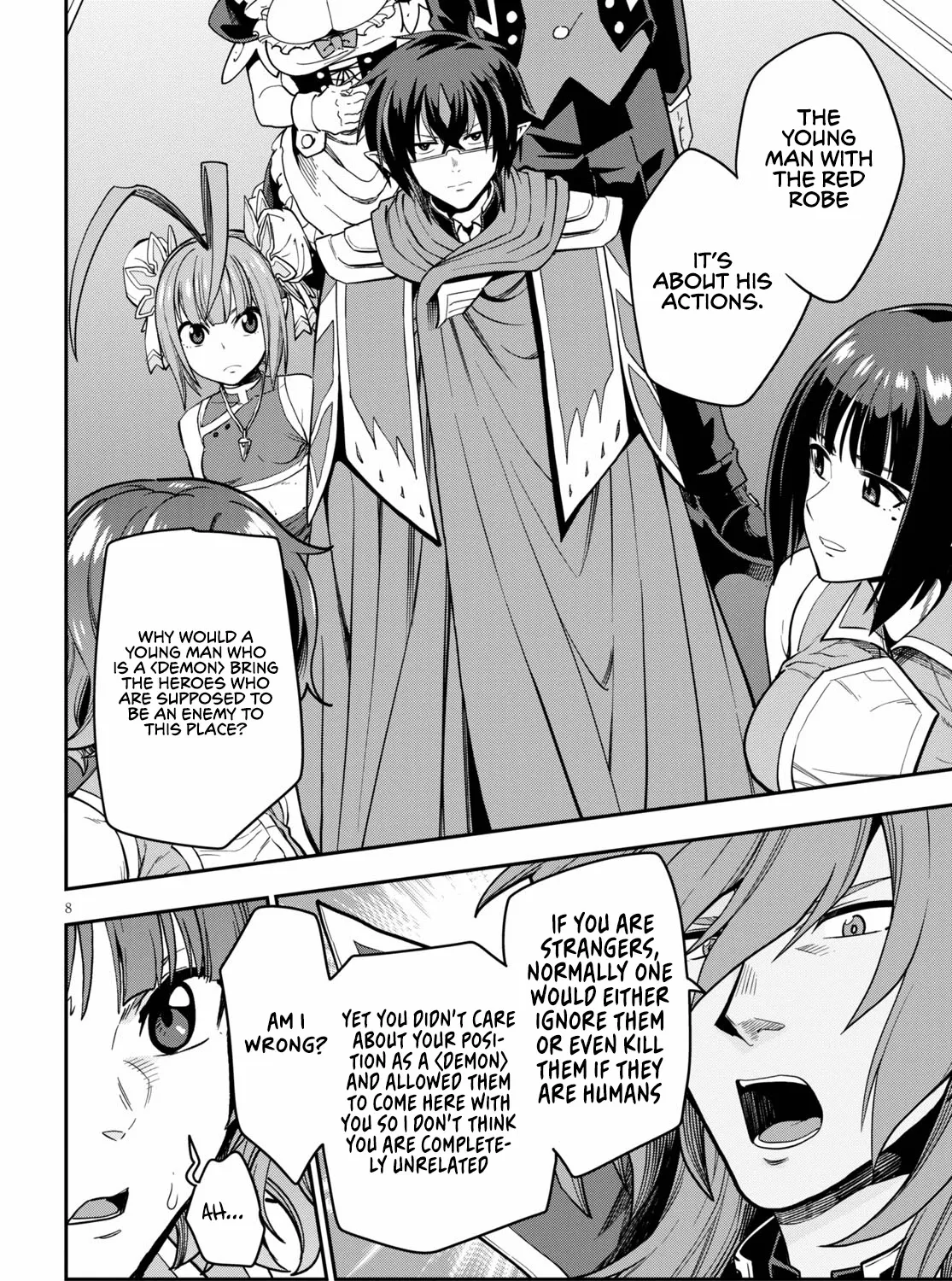 Konjiki No Moji Tsukai - Yuusha Yonin Ni Makikomareta Unique Cheat Chapter 72 page 17 - MangaNato