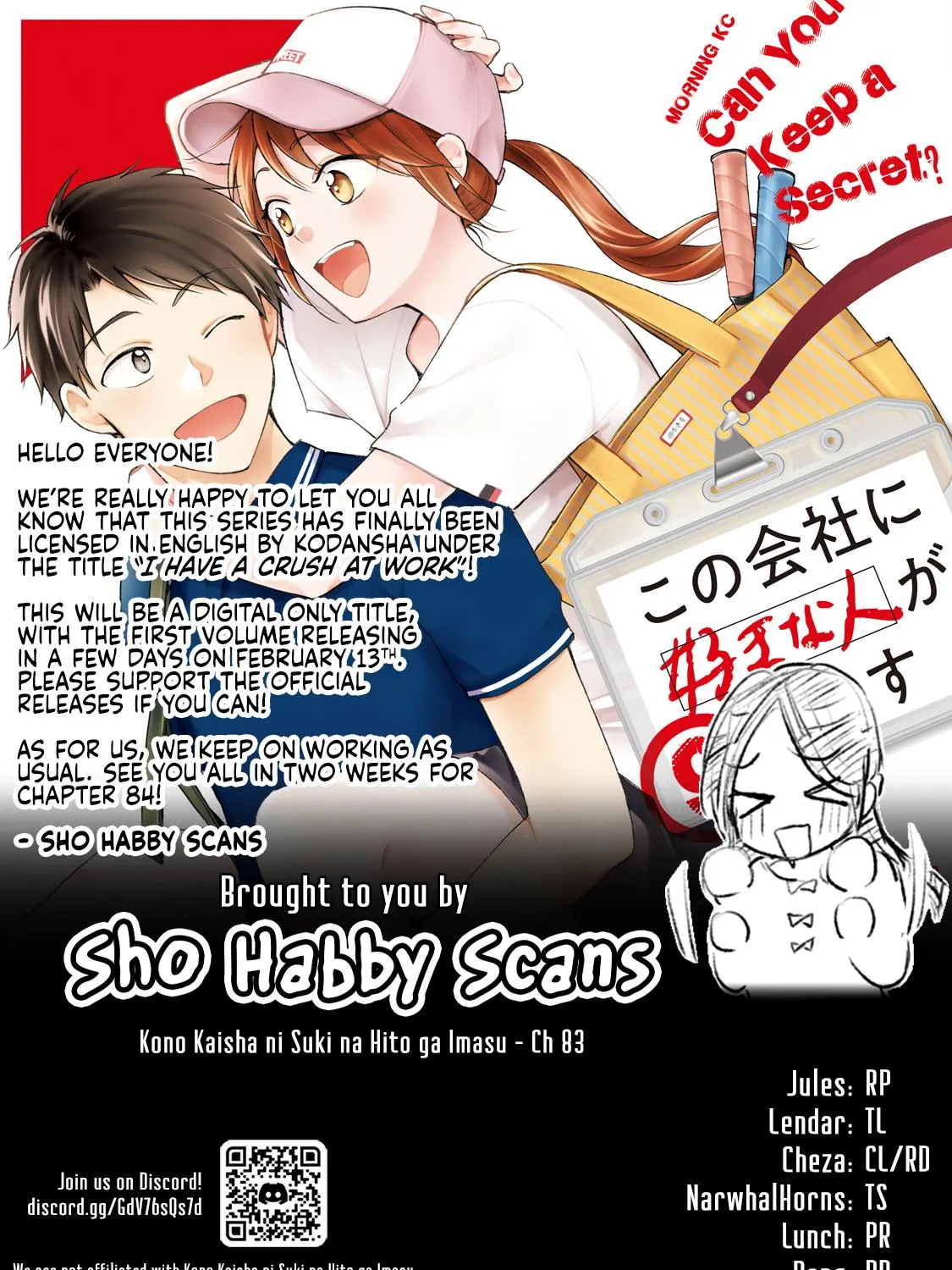 Kono Kaisha ni Suki na Hito ga Imasu Chapter 83 page 29 - MangaNelo