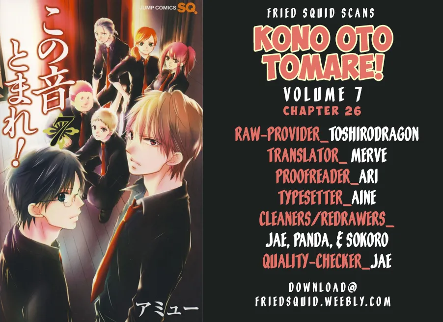 Kono Oto Tomare! Chapter 26 page 1 - MangaKakalot