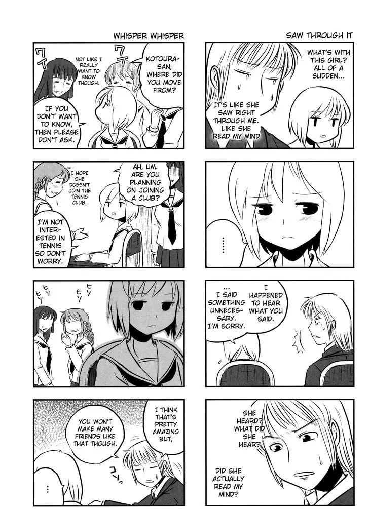 Kotoura-san Chapter 1 page 4 - MangaKakalot