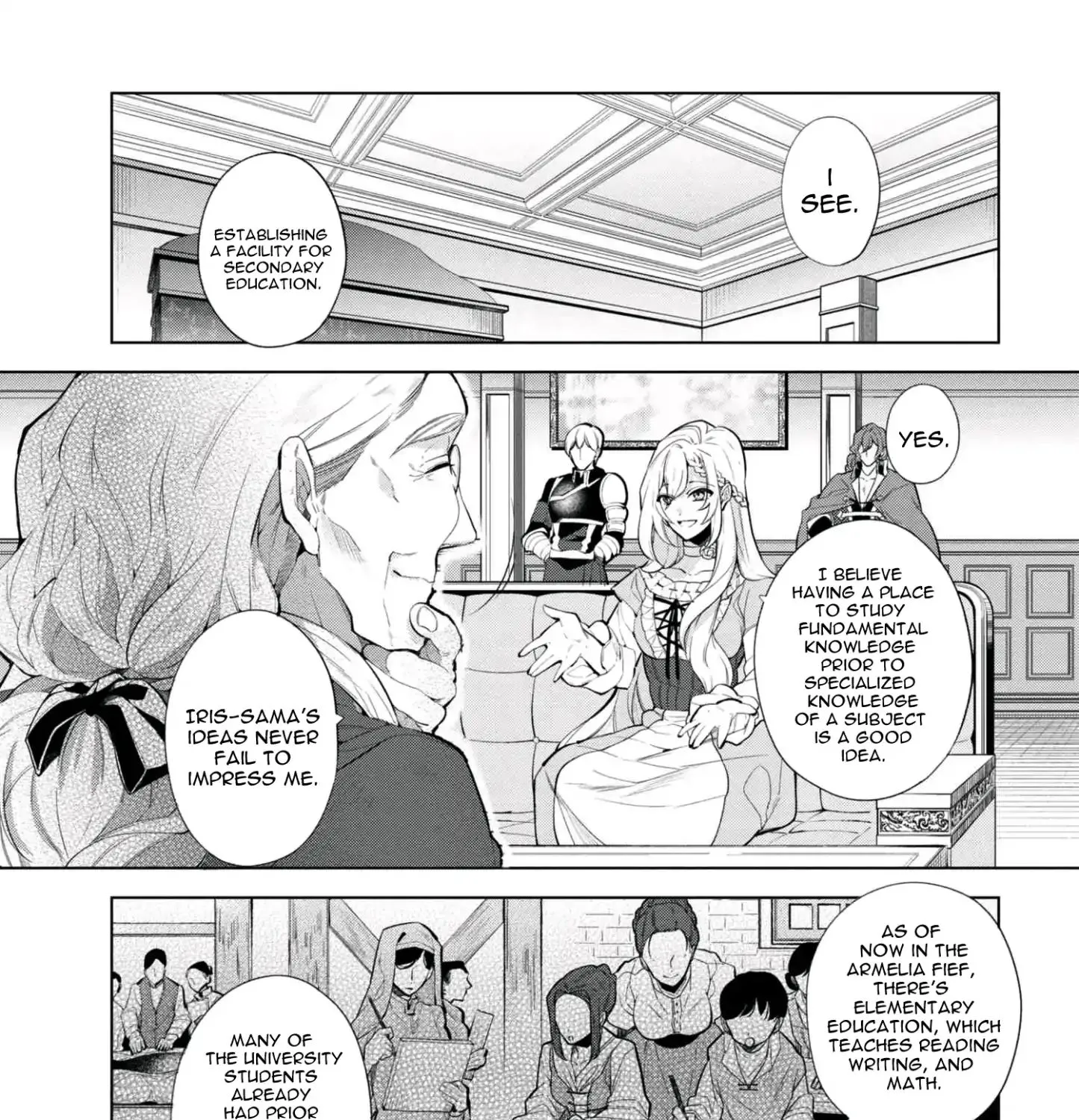 Koushaku Reijou No Tashinami Chapter 42.1 page 1 - MangaKakalot