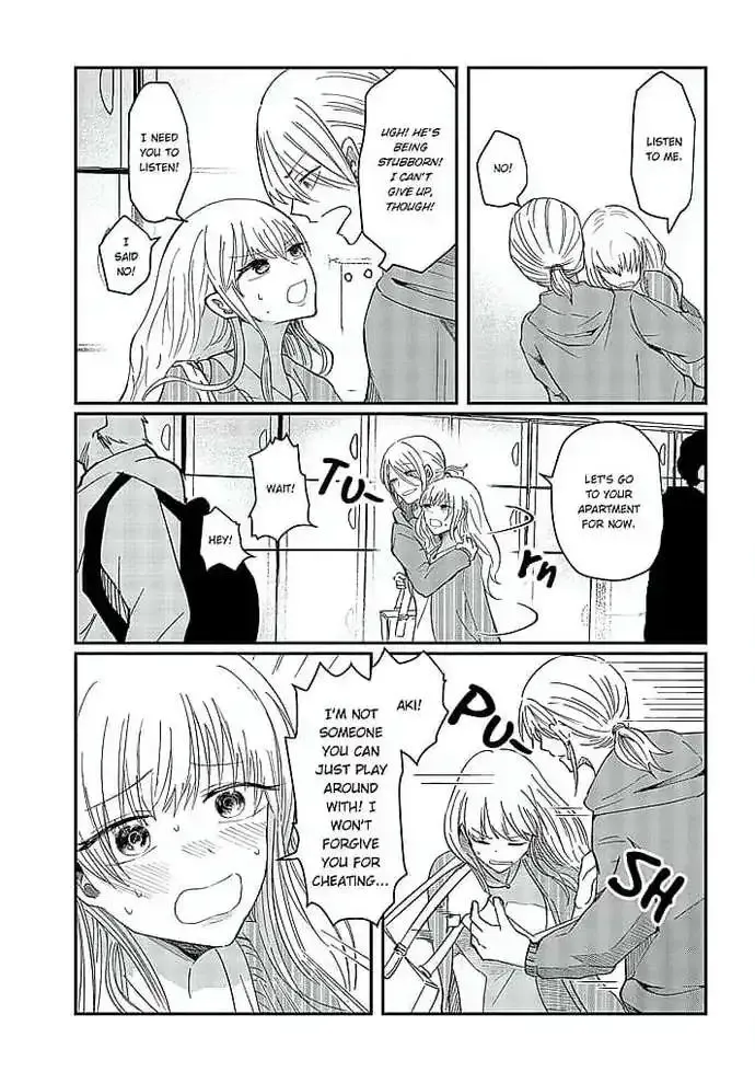 Kowamote Kouhai Ga Ichinichi Ikkai Suki Tte Itte Kuru Chapter 3 page 14 - MangaNelo