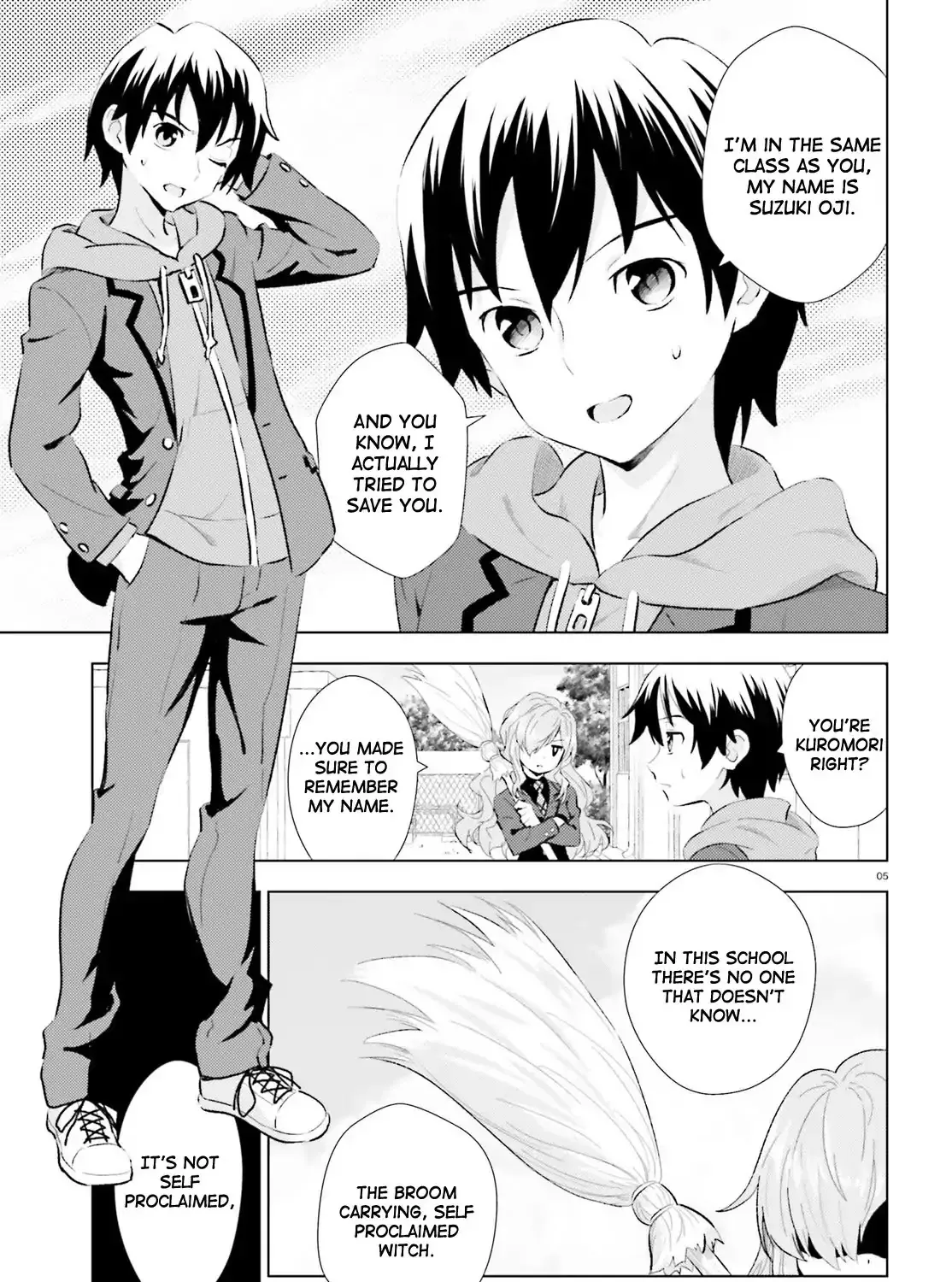 Kuromori-San Wa Smartphone Ga Tsukaenai Chapter 1 page 6 - MangaKakalot