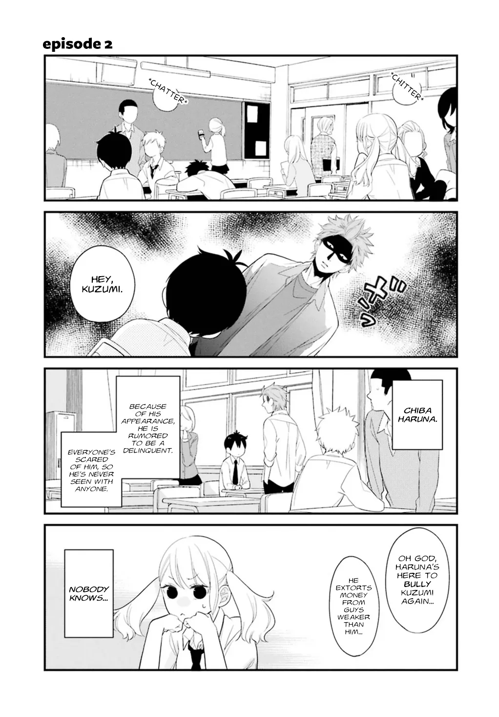 Kuzumi-kun, Kuuki Yometemasu ka? - Page 1