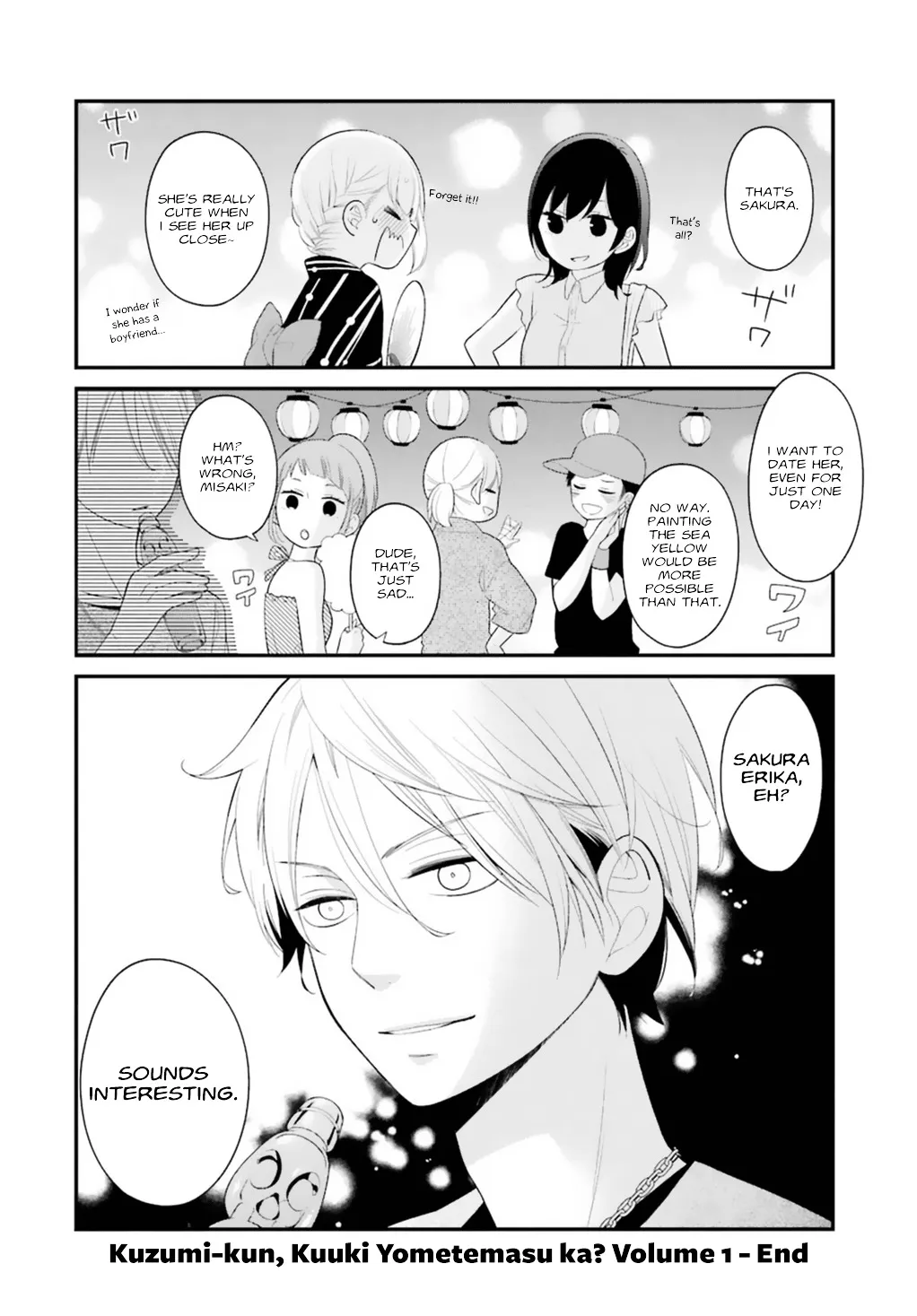 Kuzumi-kun, Kuuki Yometemasu ka? - Page 19