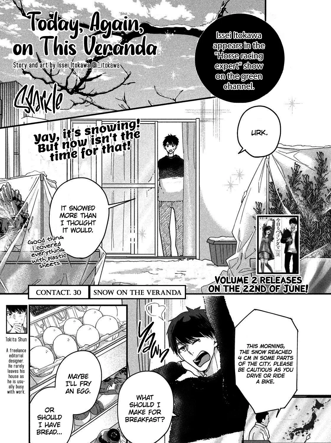 Kyou mo Beranda de Chapter 30 page 1 - MangaKakalot