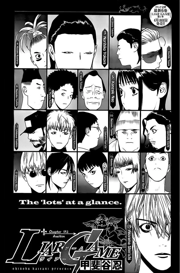 Liar Game Chapter 172 page 1 - MangaKakalot