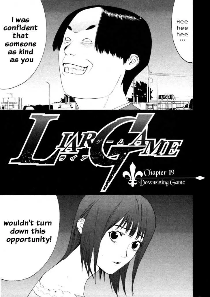 Liar Game Chapter 19 page 1 - MangaKakalot