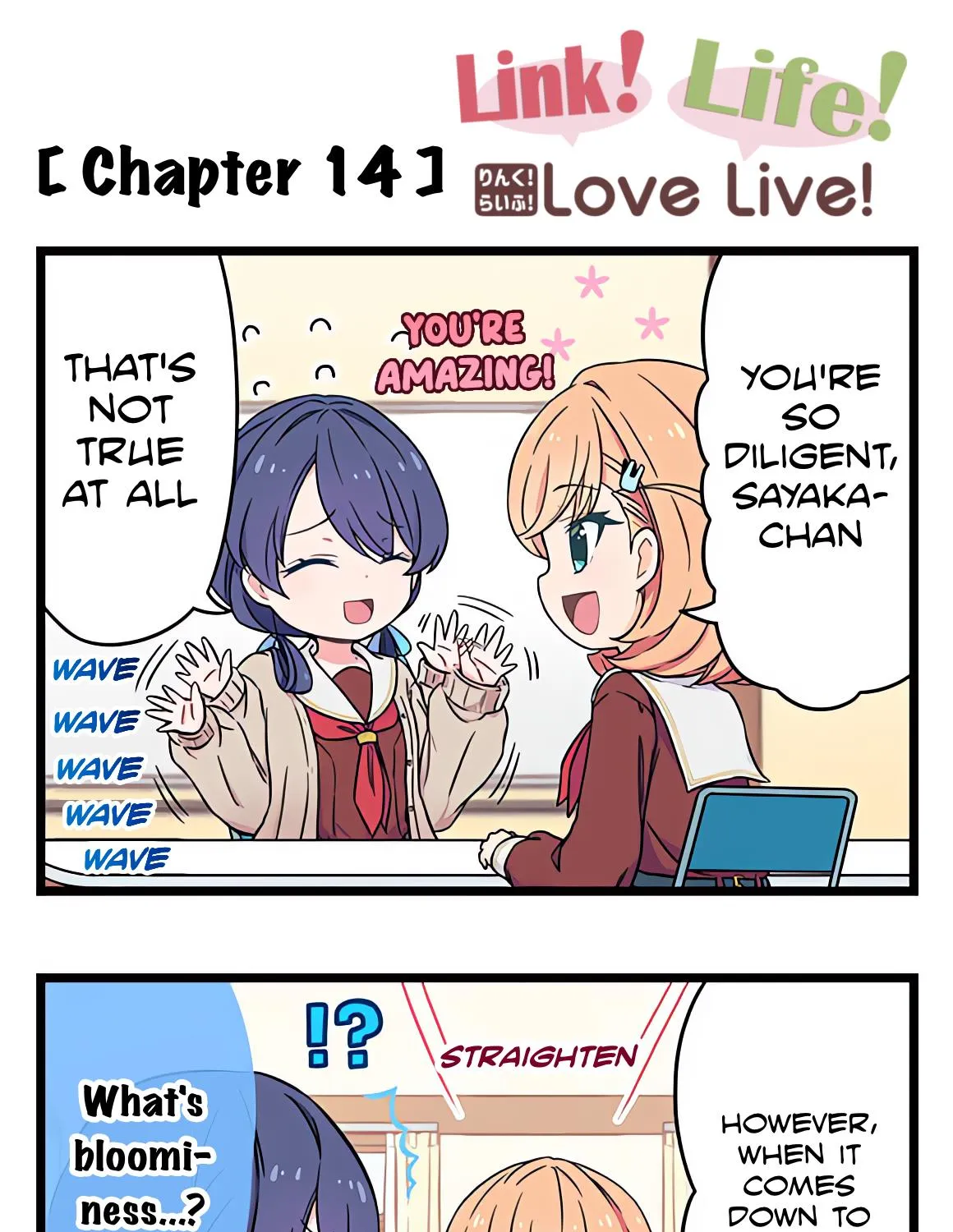 Link! Life! Love Live! Chapter 14 page 1 - MangaNato