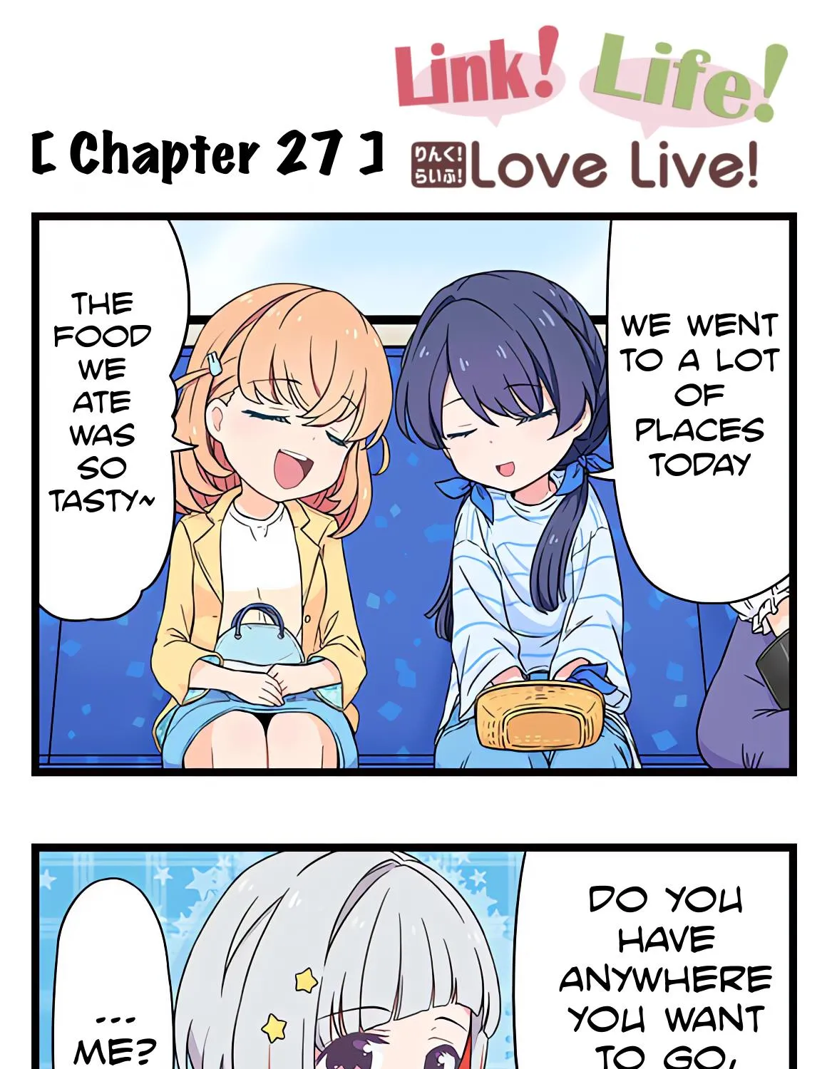 Link! Life! Love Live! Chapter 27 page 1 - MangaNato