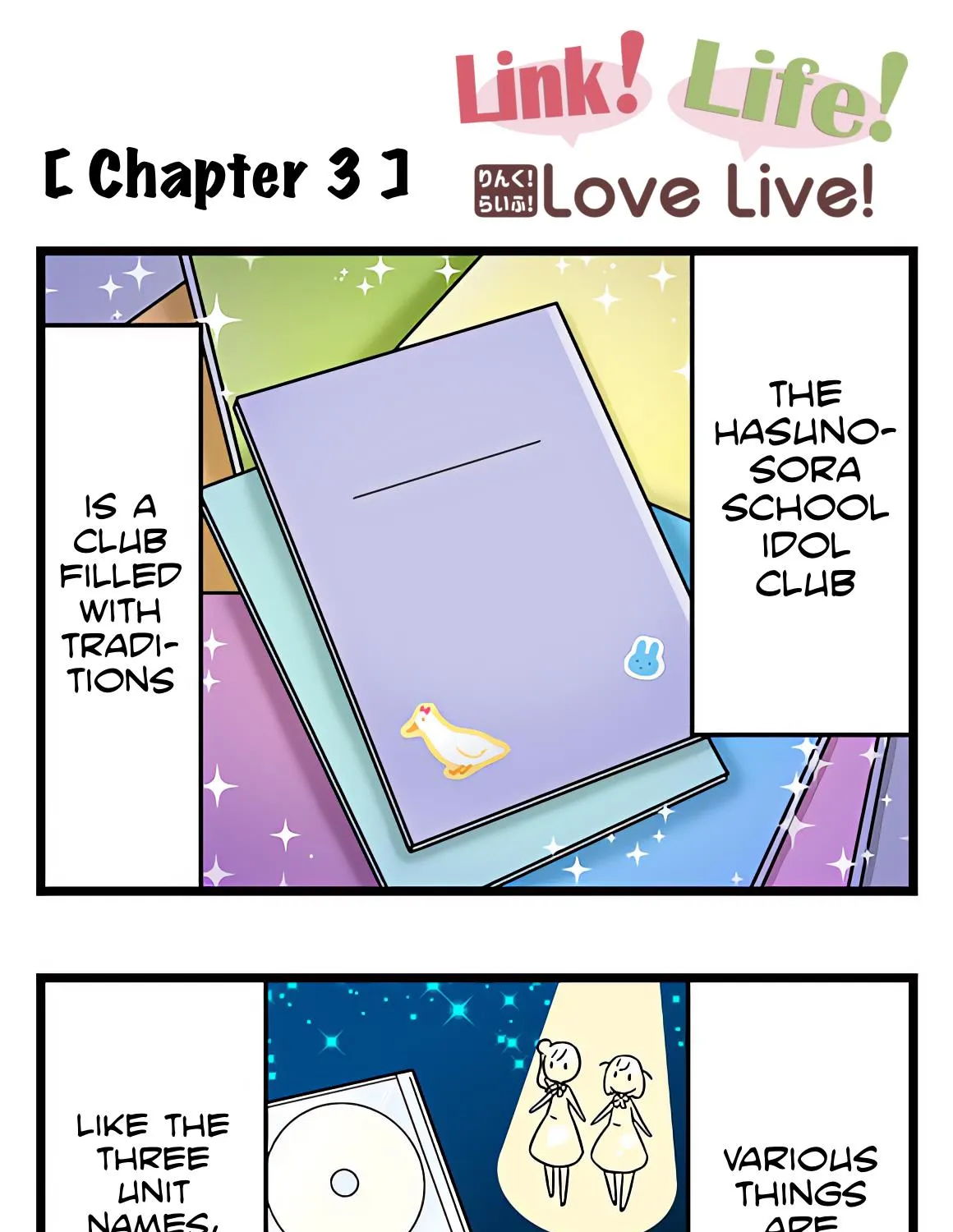 Link! Life! Love Live! Chapter 3 page 1 - MangaNato