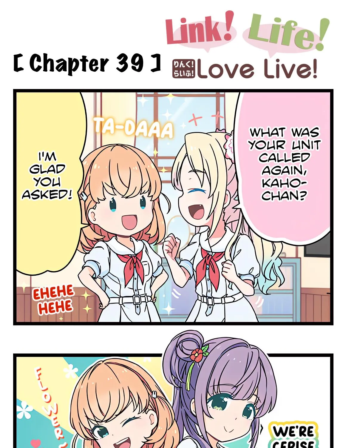 Link! Life! Love Live! Chapter 39 page 1 - MangaNato