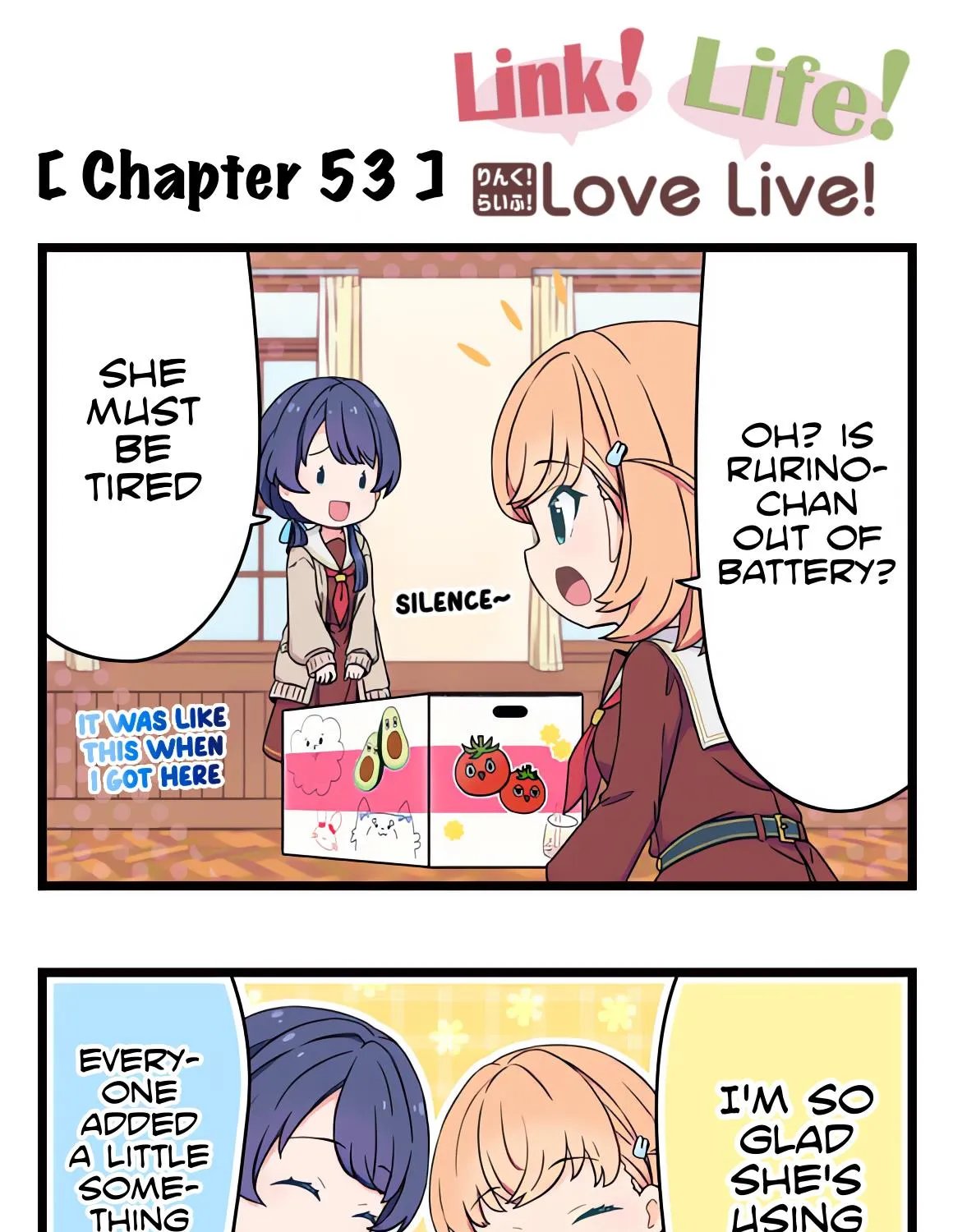 Link! Life! Love Live! Chapter 53 page 1 - MangaNato