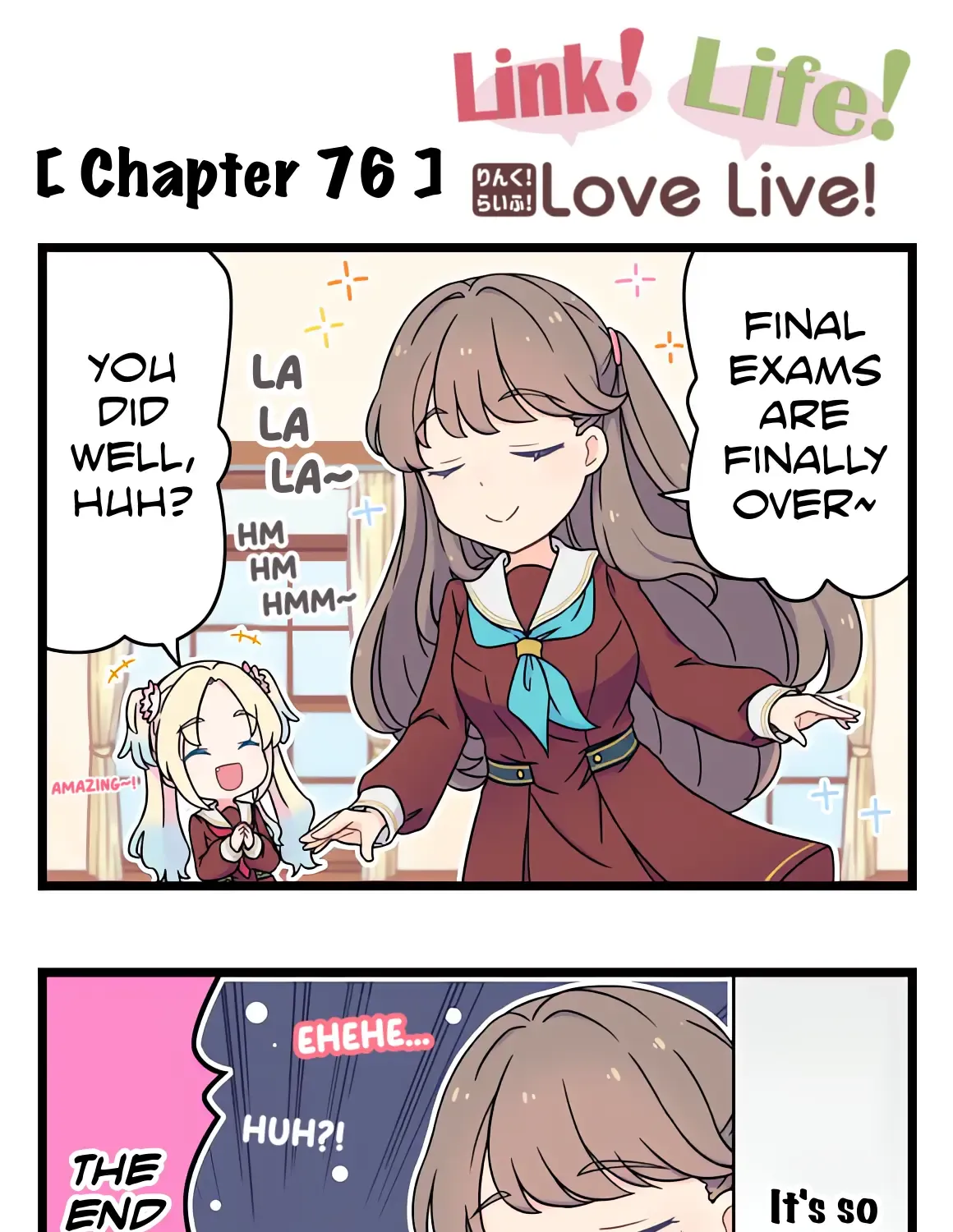 Link! Life! Love Live! Chapter 76 page 1 - MangaNato