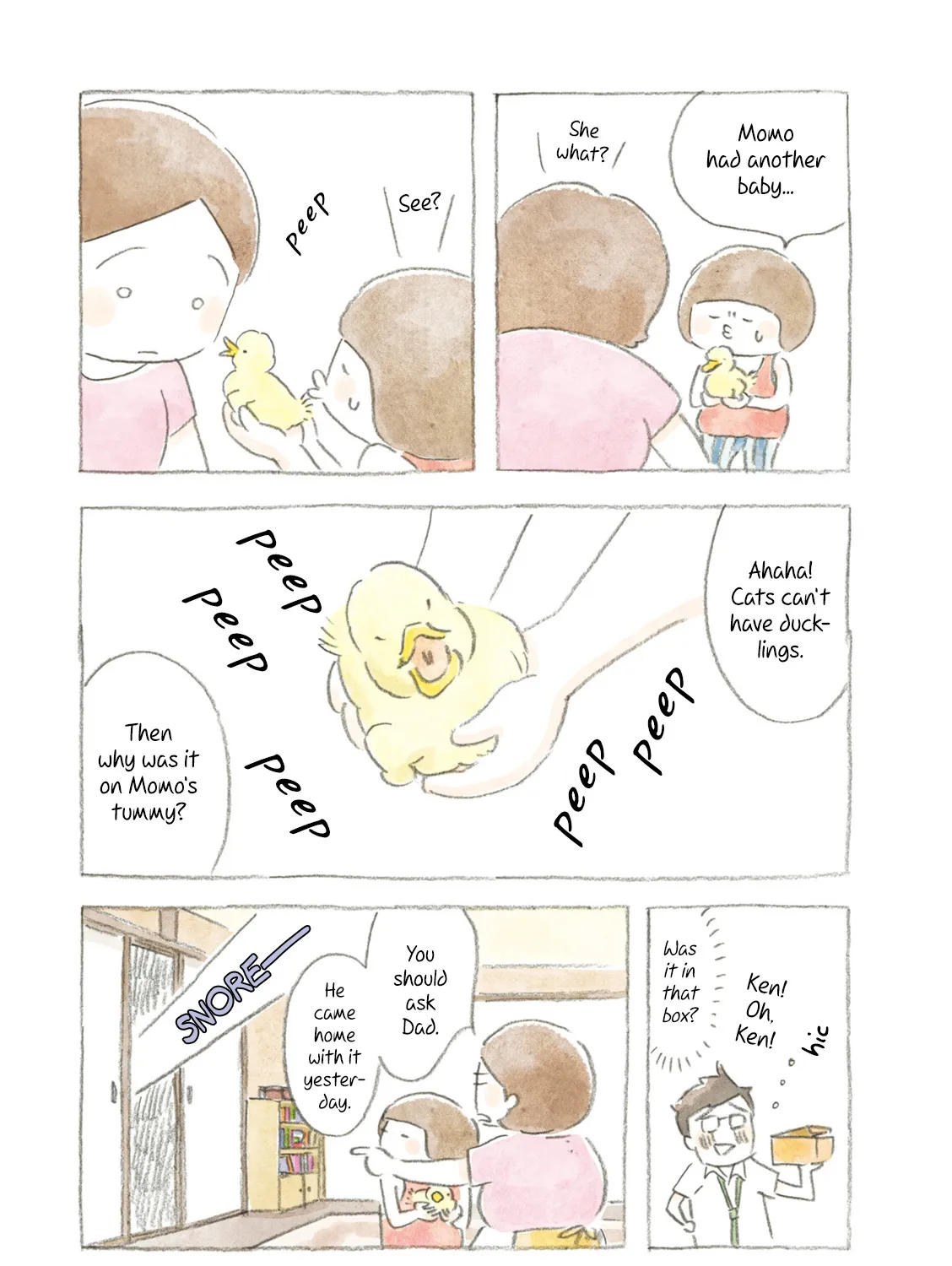 Little Ken and a Cat. Sometimes a Duck Chapter 11 page 5 - MangaKakalot