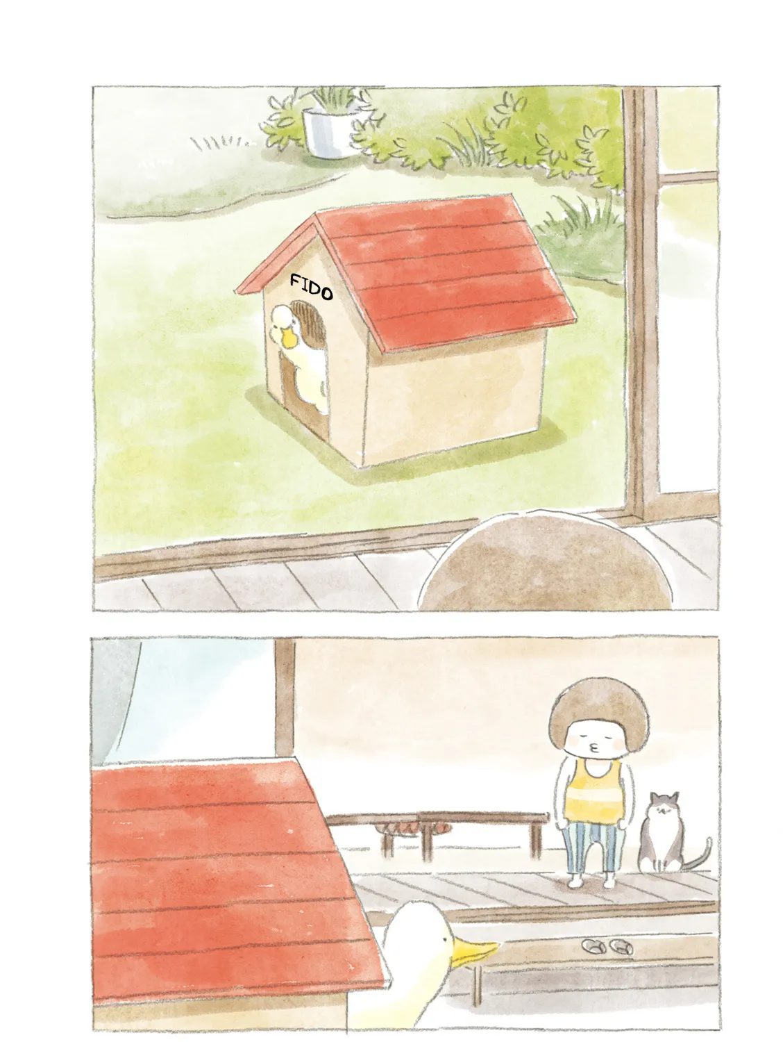 Little Ken and a Cat. Sometimes a Duck Chapter 12 page 11 - MangaKakalot