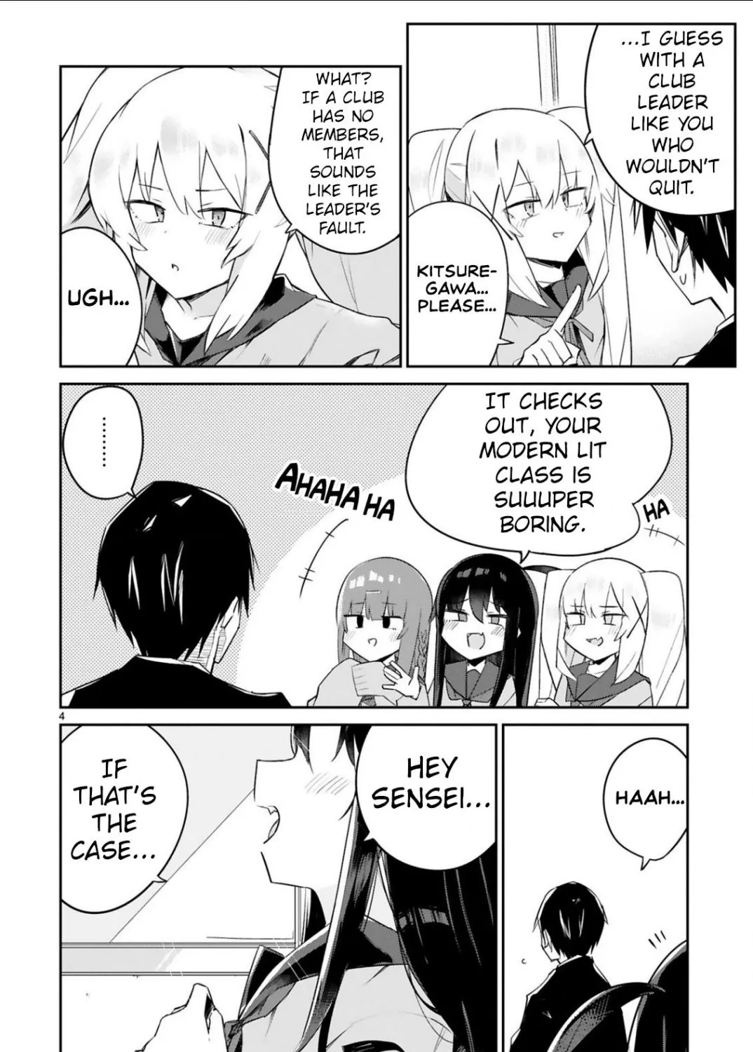 Loooser Loser Loser Loser Sensei Chapter 3 page 7 - MangaKakalot