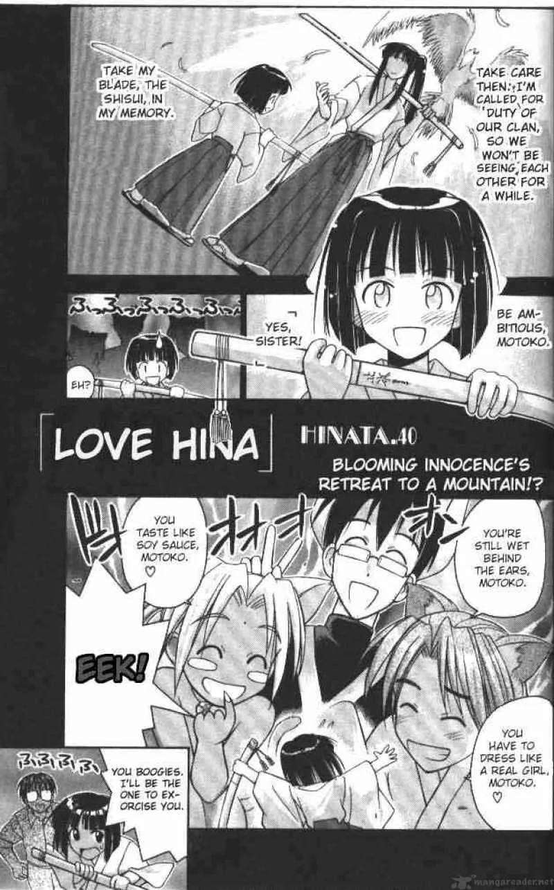 Love Hina Chapter 40 page 1 - MangaNato