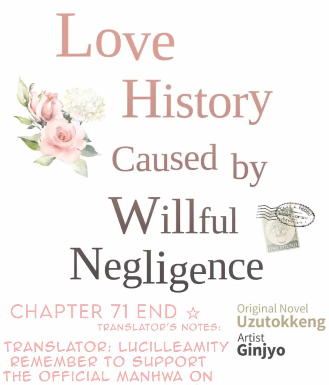 Love History Caused by Willful Negligence - Page 104