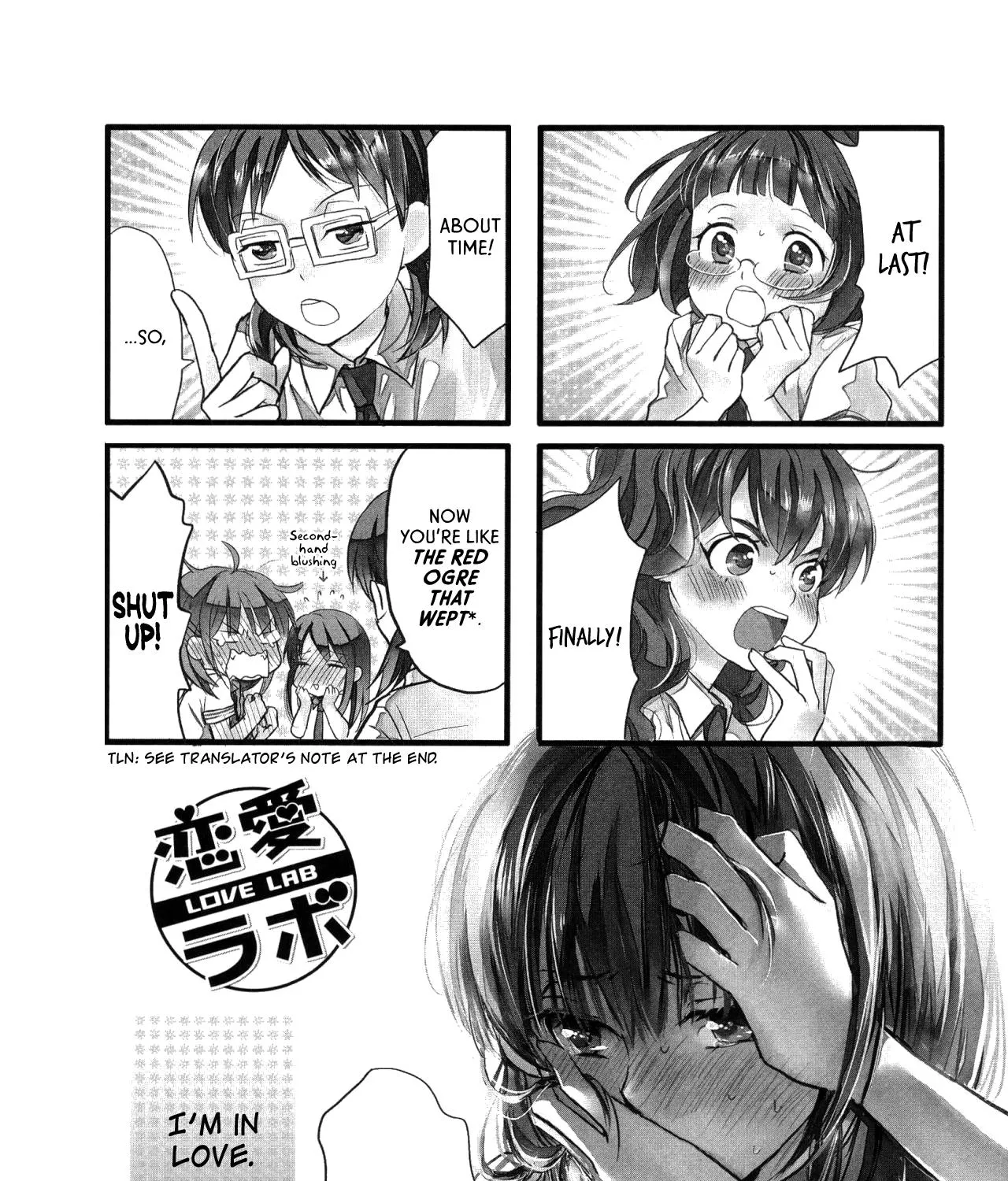 Love Lab (Ruri Miyahara) Chapter 11.299999999999999 page 1 - MangaNato