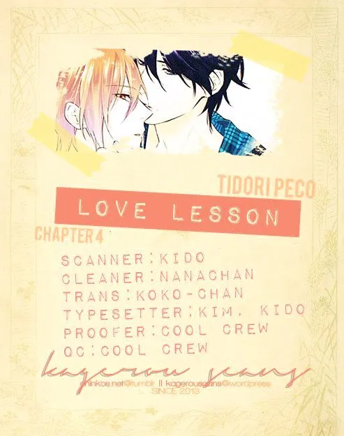 Love Lesson Chapter 4 page 1 - MangaKakalot