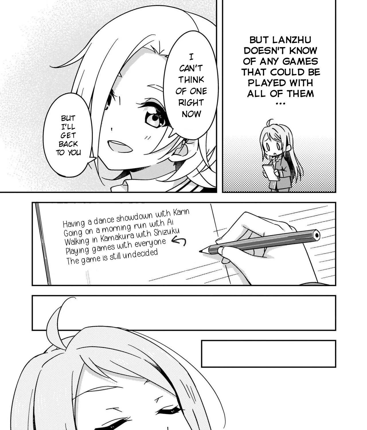 Love Live! Nijigasaki Gakuen School Idol Doukoukai: Kizuna Comic Book Chapter 13 page 5 - MangaNato