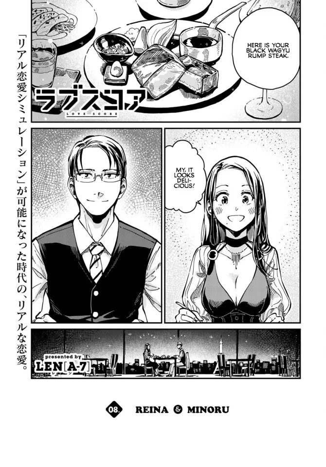 Love Score Chapter 8 page 1 - MangaNato