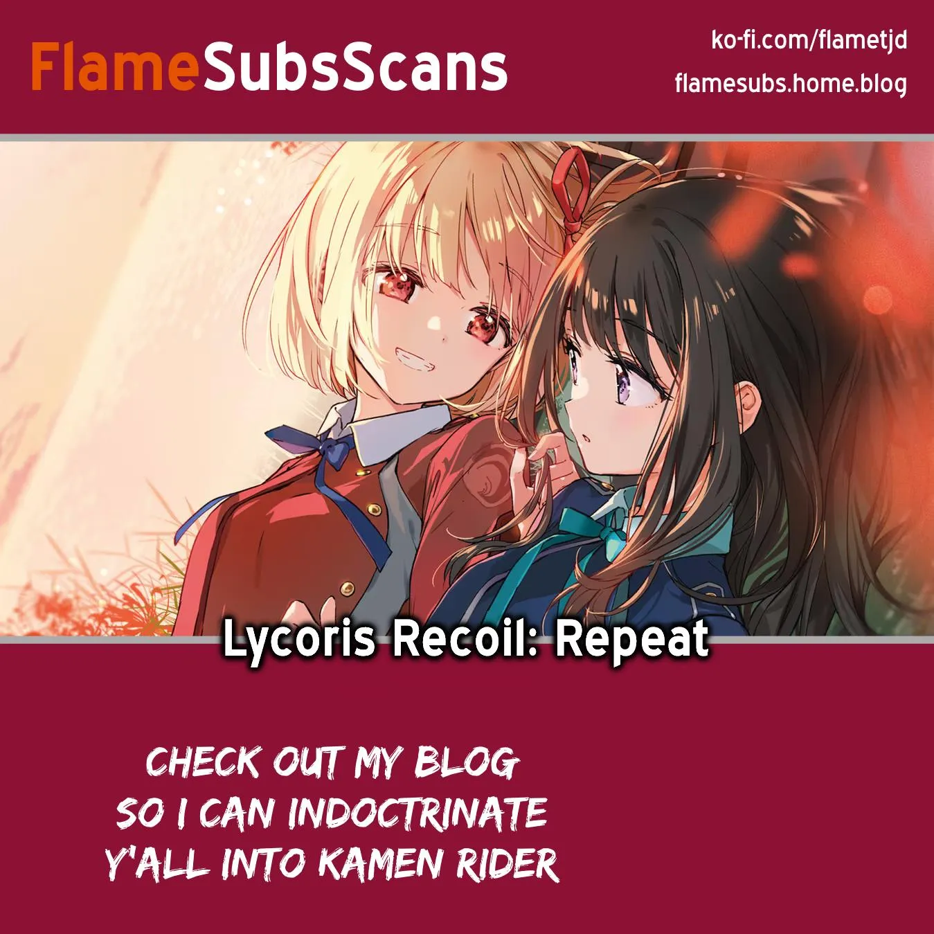 Lycoris Recoil Comic Anthology: Repeat Chapter 8 page 25 - MangaNato