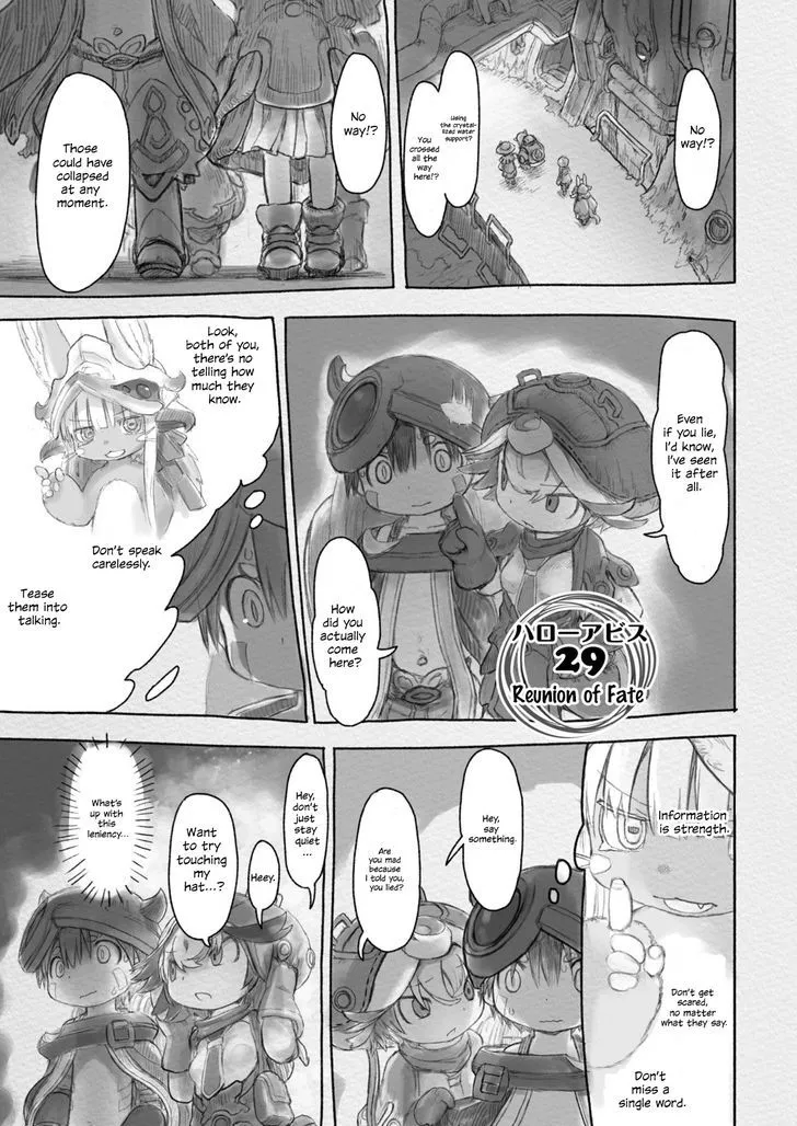 Made In Abyss Chapter 29 page 1 - MangaKakalot